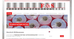 Desktop Screenshot of fspapier.com